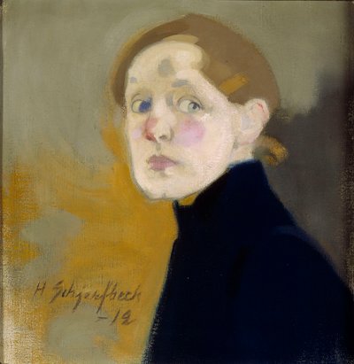 Self-portrait by Helene Schjerfbeck